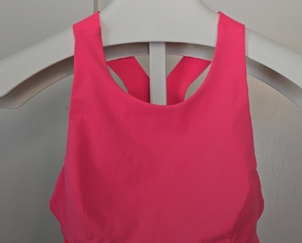 Lululemon Pink Racerback Sports Bra